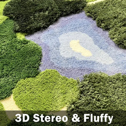 3D Moss Rug