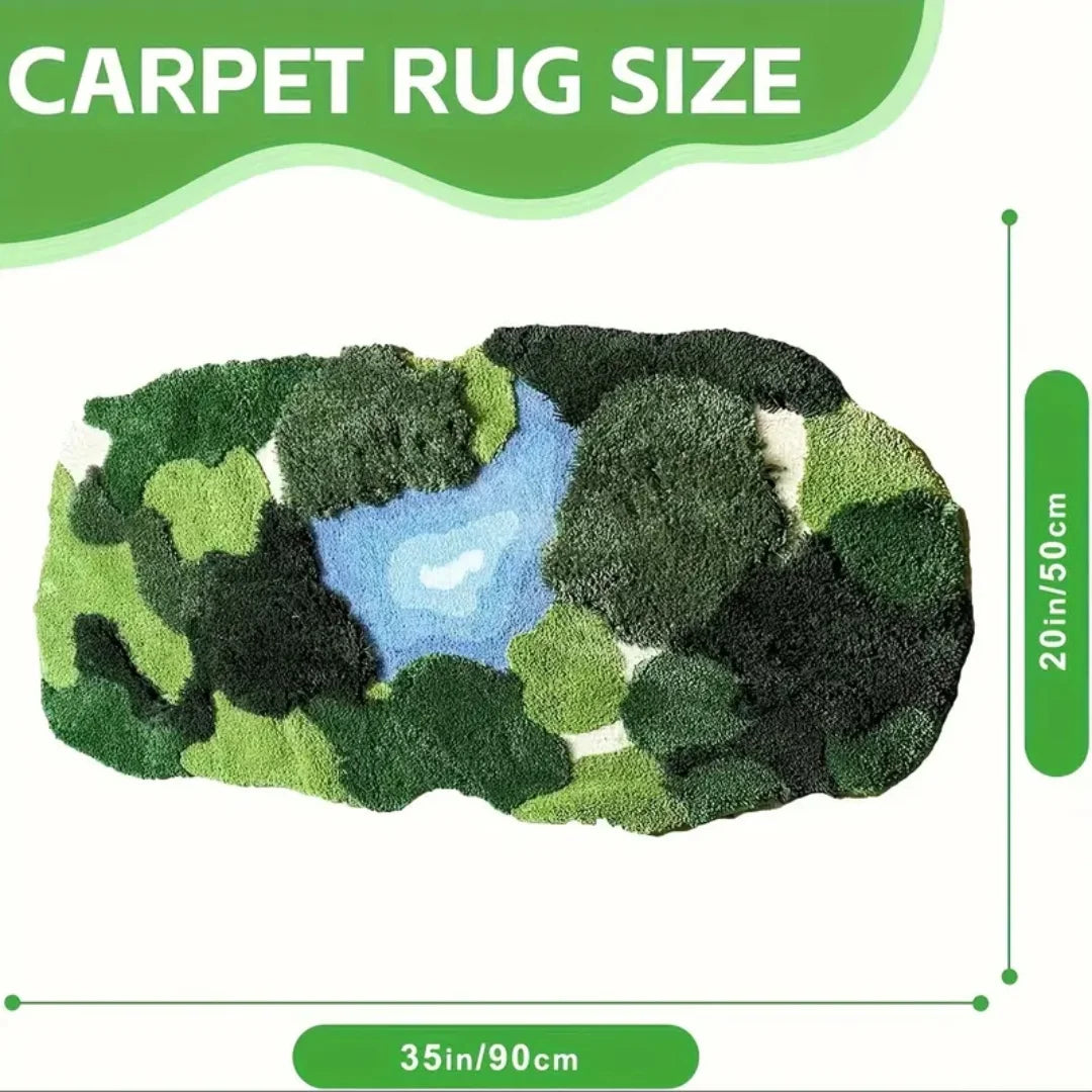 3D Moss Rug