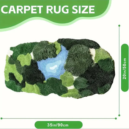 3D Moss Rug