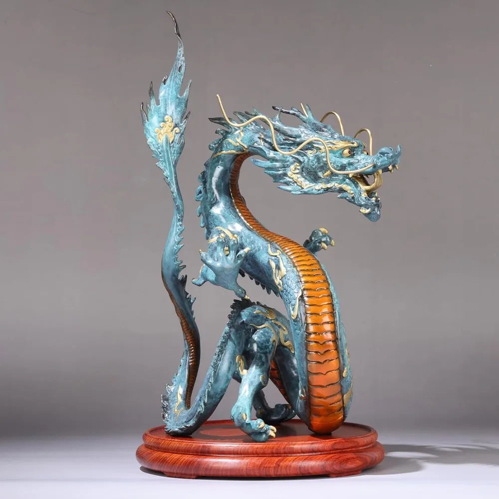 Chinese Dragon Sculpture