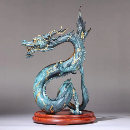 Chinese Dragon Sculpture