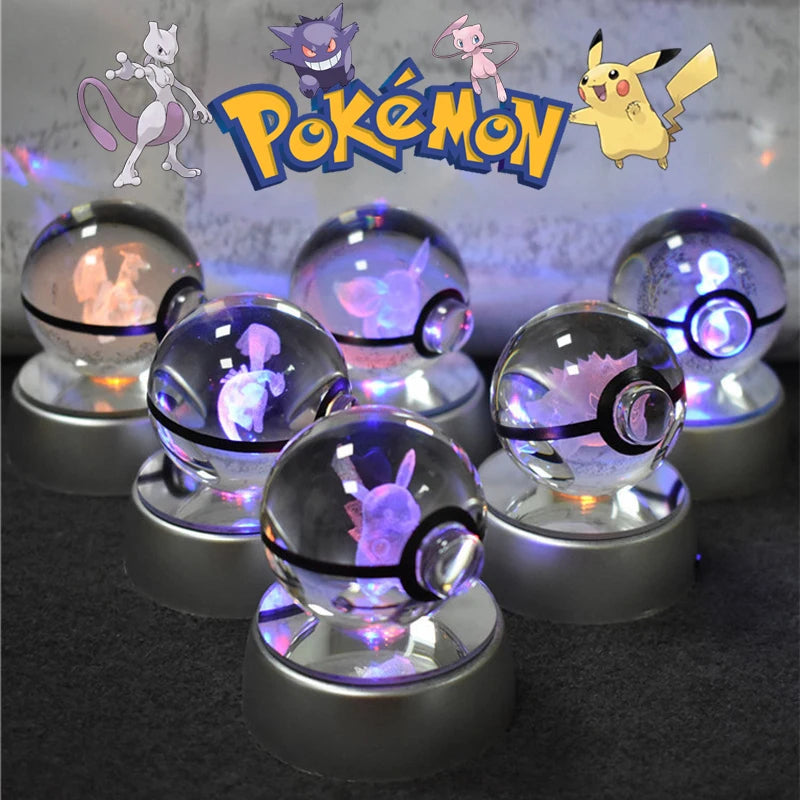 3D Poke Ball Night Lamp