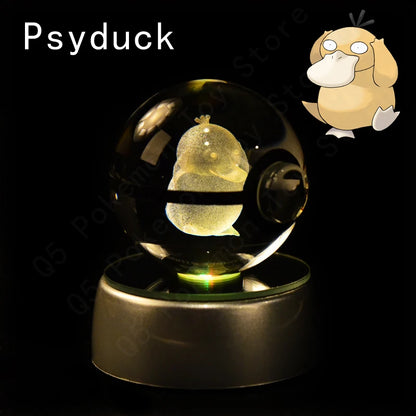 3D Poke Ball Night Lamp