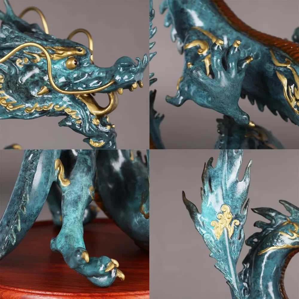 Chinese Dragon Sculpture