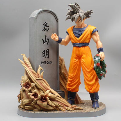 Goku At Akira Toriyamas Grave