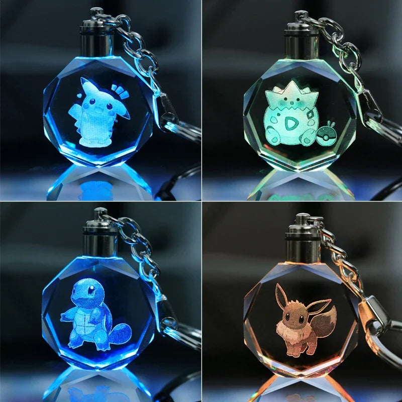 3D Pokemon Key Chain