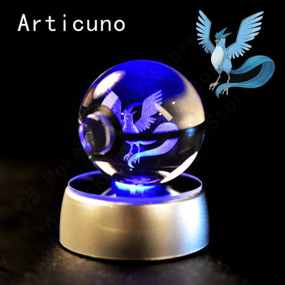 3D Poke Ball Night Lamp